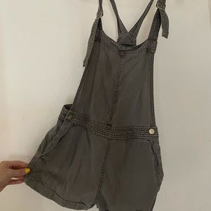 H&M olive green overalls/romper